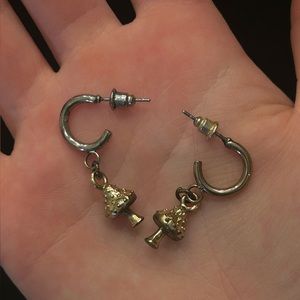 Mushroom earrings